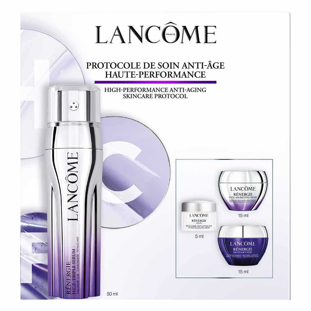 Kit Lancôme Rénergie - Triple Sérum + Eye Cream + Peptide Cream +
